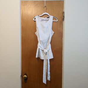 Ann Taylor Sleeveless Blouse and Sash